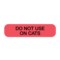 Nevs Do Not Use on Cats 3/8" x 1-1/2" PAUXW-0039 - alternate 1
